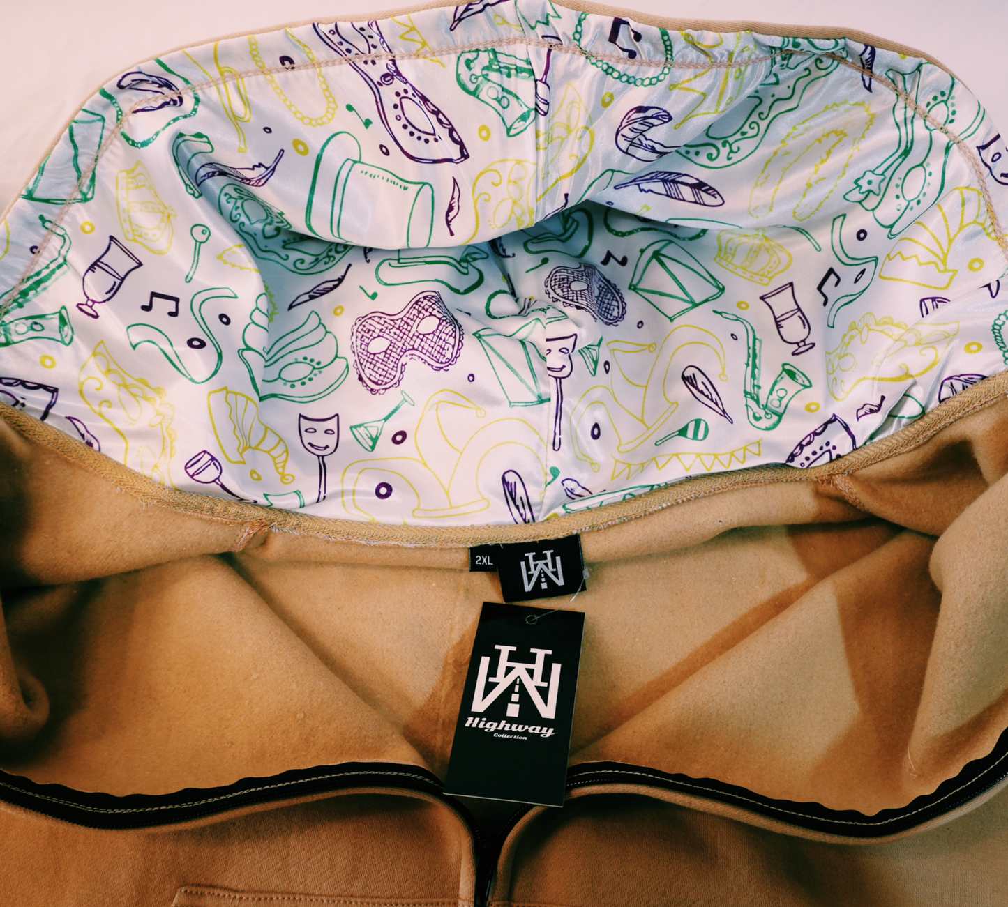 “Pardi Gra Jacket” 🛣️🎭