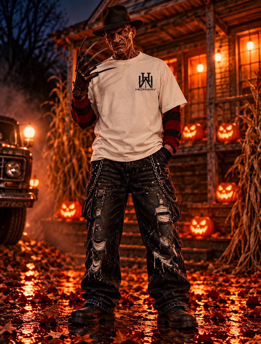 “Hwy Skull” Graphic Tee . 🛣️💀